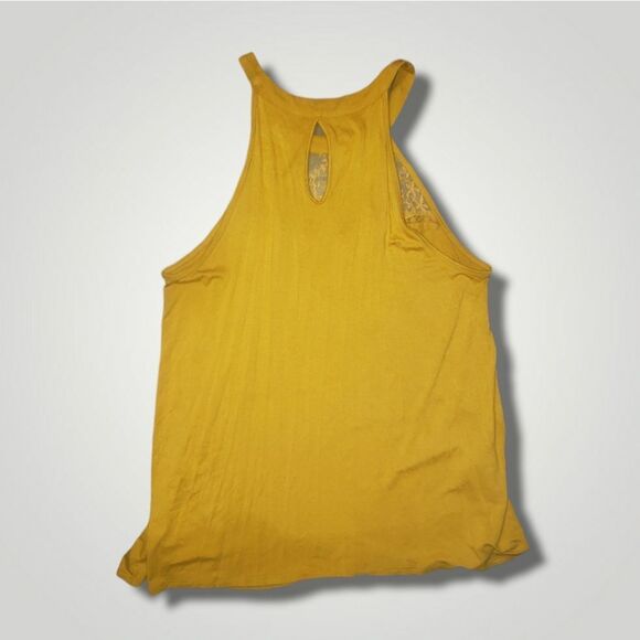 Torrid super soft lace inset tank size 1 1x Butter Yellow - Picture 5 of 7
